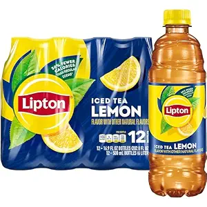 Té helado Lipton de limón, botellas de 500 ml (paquete de 12)