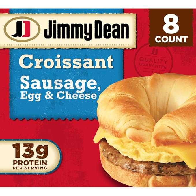 Sándwich de desayuno Jimmy Dean de salchicha